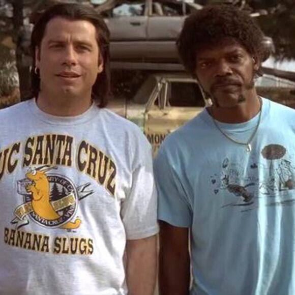 UC Santa Cruz Banana Slugs Shirt Vincent Vega Vintage University College Shirt - Picture 2 of 3